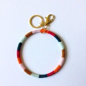 New Large Round Keychain